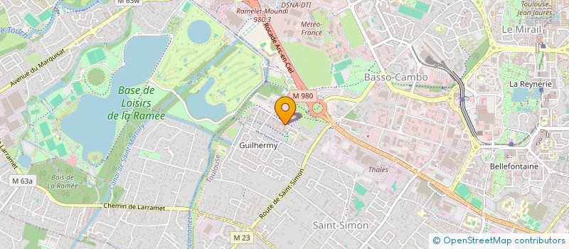 localisation de l'entreprise LITTLE AVENUE  TOULOUSE