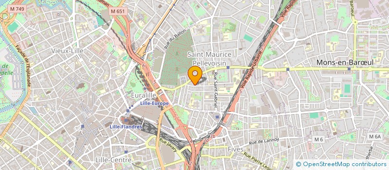 localisation de l'entreprise LITTLE B. à LILLE