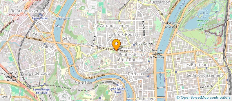 localisation de l'entreprise LITTLE BEAUX-ARTS à LYON