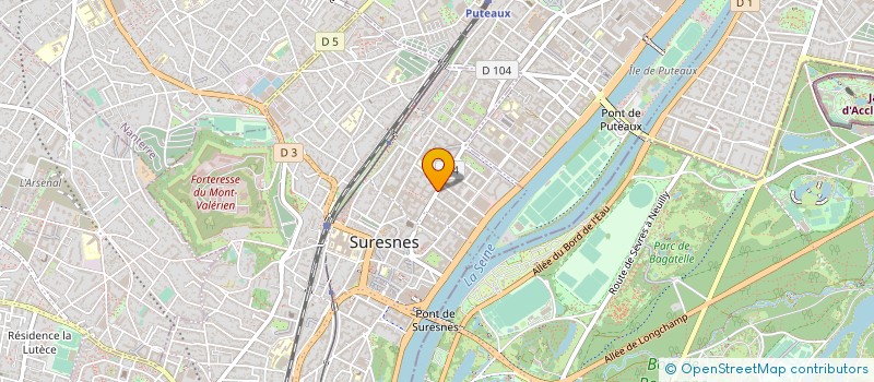 localisation de l'entreprise LITTLE BIG ARCHI à SURESNES