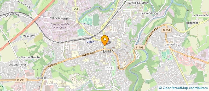 localisation de l'entreprise LITTLE BIG GEEK BAZAR à DINAN
