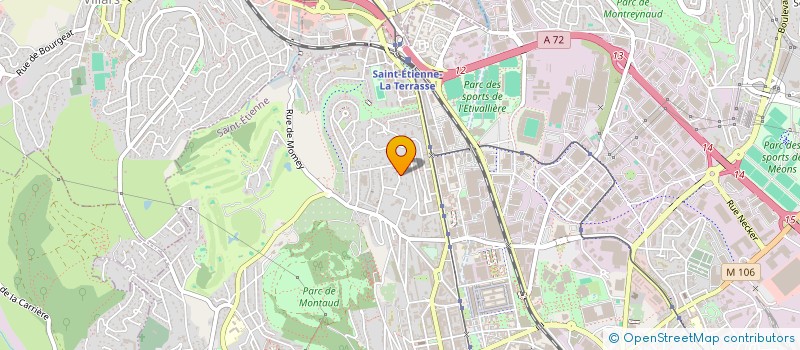 localisation de l'entreprise LITTLE BIG STORY LAB  SAINT-ETIENNE