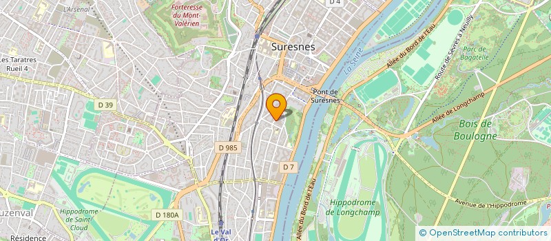 localisation de l'entreprise LITTLE BIG TRADE à SURESNES