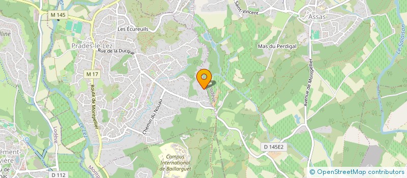 localisation de l'entreprise LITTLE BLUE DROPS à PRADES-LE-LEZ