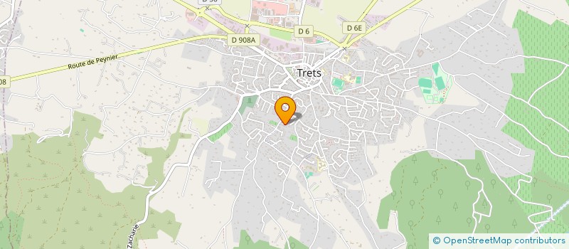 localisation de l'entreprise LITTLE BOUDDHA à TRETS