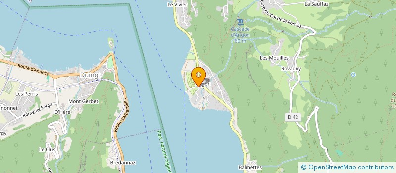 localisation de l'entreprise LITTLE BOY  TALLOIRES-MONTMIN