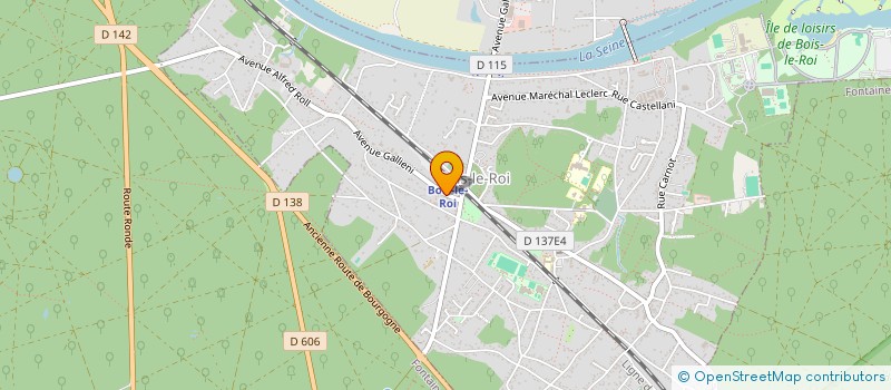 localisation de l'entreprise LITTLE BREAD BLR  BOIS-LE-ROI