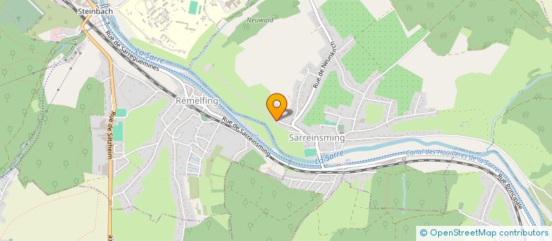 localisation de l'entreprise LITTLE BRINDILLE  SARREINSMING