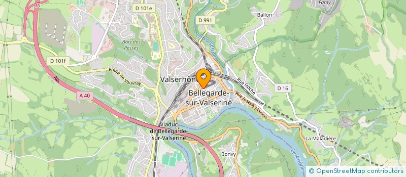 localisation de l'entreprise LITTLE BROTHER à VALSERHONE