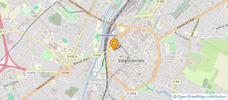 localisation de l'entreprise LITTLE C CELIA - ATELIER CREATIF à VALENCIENNES