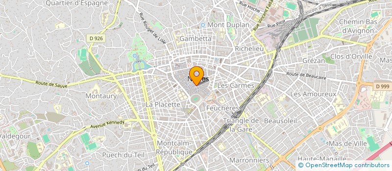 localisation de l'entreprise LITTLE CANDY SHOP à NIMES