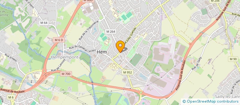 localisation de l'entreprise LITTLE CECILE  HEM