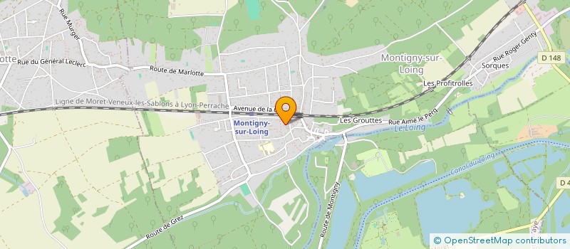localisation de l'entreprise LITTLE CRECHE HOLDING à MONTIGNY-SUR-LOING