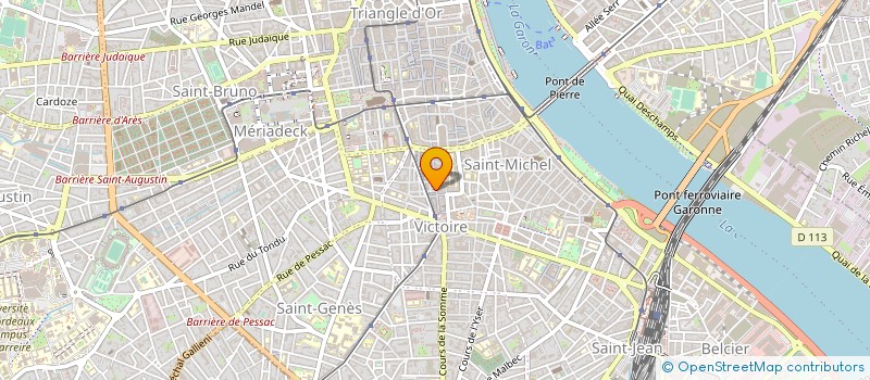 localisation de l'entreprise LITTLE DOUGHNUT  BORDEAUX