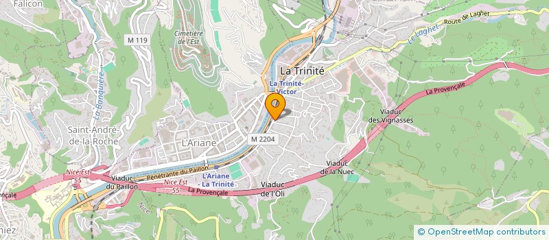 localisation de l'entreprise LITTLE DUCK à LA TRINITE