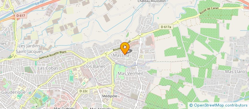 localisation de l'entreprise LITTLE ELIOTT  PERPIGNAN