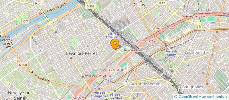localisation de l'entreprise LITTLE FASHION GIRL à LEVALLOIS-PERRET