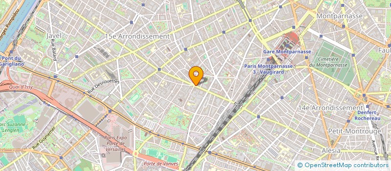 localisation de l'entreprise LITTLE FROG PRODUCTION  PARIS