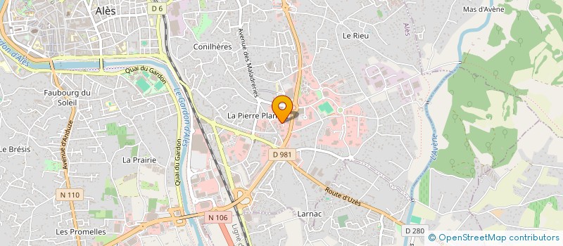 localisation de l'entreprise LITTLE GEEK  ALES