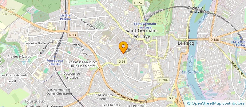 localisation de l'entreprise LITTLE GENIUS  SAINT-GERMAIN-EN-LAYE