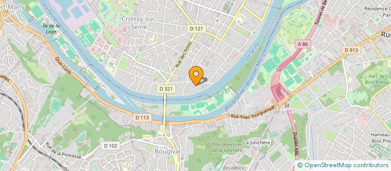 localisation de l'entreprise LITTLE GENIUS  CROISSY-SUR-SEINE