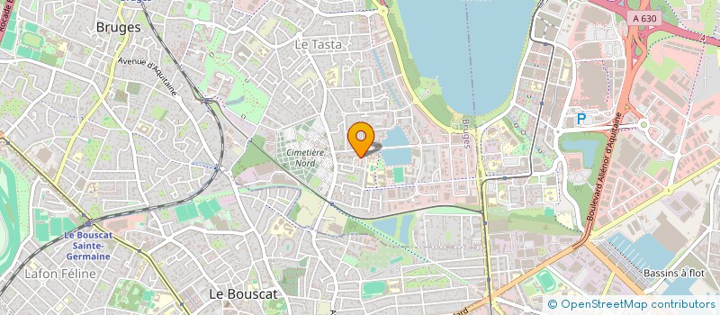 localisation de l'entreprise LITTLE GREEN COCOON  BORDEAUX