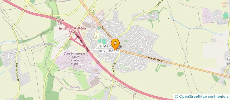 localisation de l'entreprise LITTLE HEAVEN  SAINTE-MARIE-AUX-CHENES