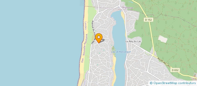 localisation de l'entreprise LITTLE IS BETTER  SOORTS-HOSSEGOR