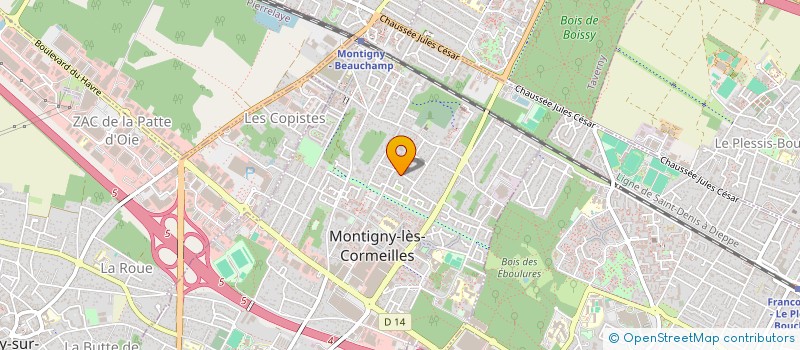 localisation de l'entreprise LITTLE IS BIG à MONTIGNY-LES-CORMEILLES
