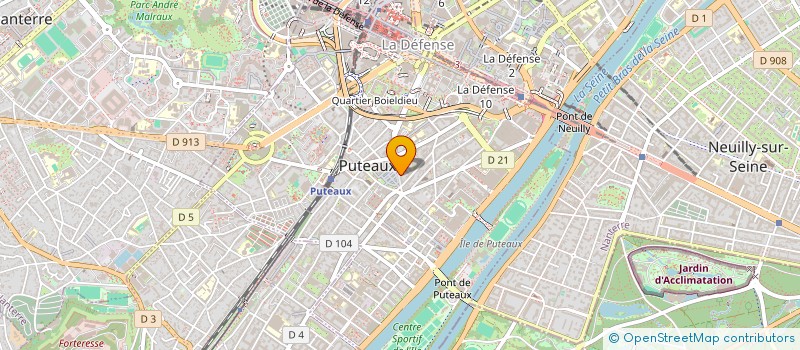 localisation de l'entreprise LITTLE ITALY  PUTEAUX