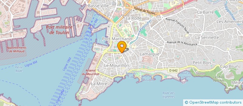 localisation de l'entreprise LITTLE ITALY TOULON  TOULON