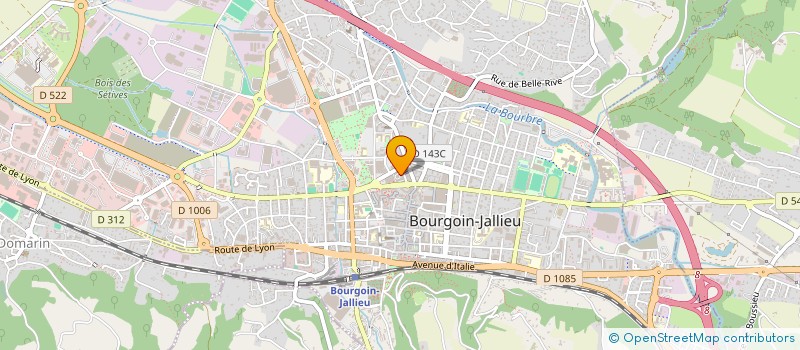localisation de l'entreprise LITTLE KANG  BOURGOIN-JALLIEU