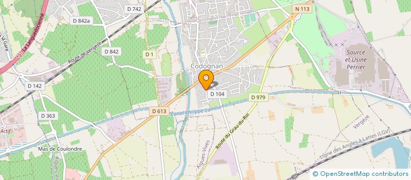 localisation de l'entreprise LITTLE L  CODOGNAN