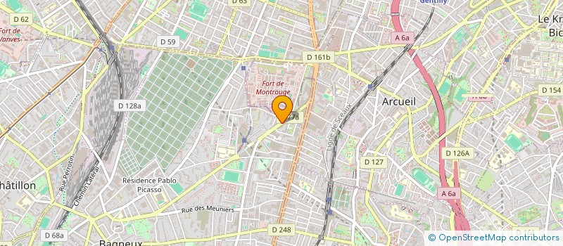 localisation de l'entreprise LITTLE LONG HOUSE à BAGNEUX