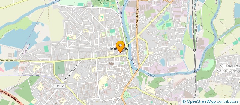 localisation de l'entreprise LITTLE MALINS à SOISSONS