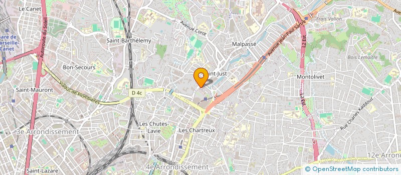 localisation de l'entreprise LITTLE MAMA à MARSEILLE