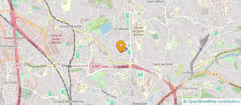 localisation de l'entreprise LITTLE MARKET à MARSEILLE