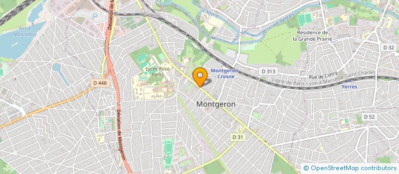 localisation de l'entreprise LITTLE MERVEILLE à MONTGERON