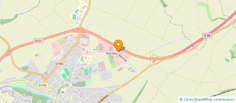 localisation de l'entreprise LITTLE MERVEILLES  RETHEL