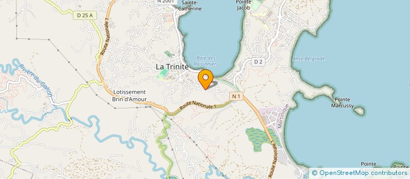 localisation de l'entreprise LITTLE MONKEY  TRINITE