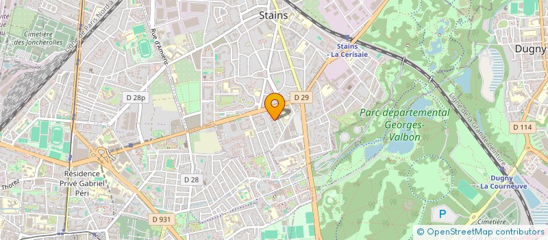 localisation de l'entreprise LITTLE NAPOLI à STAINS