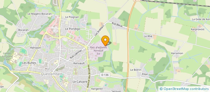 localisation de l'entreprise LITTLE PHOENIX  QUESTEMBERT