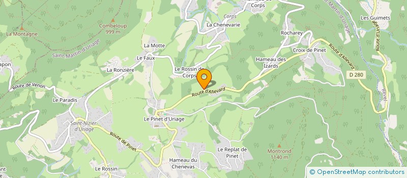 localisation de l'entreprise LITTLE PINGOO  SAINT-MARTIN-D'URIAGE