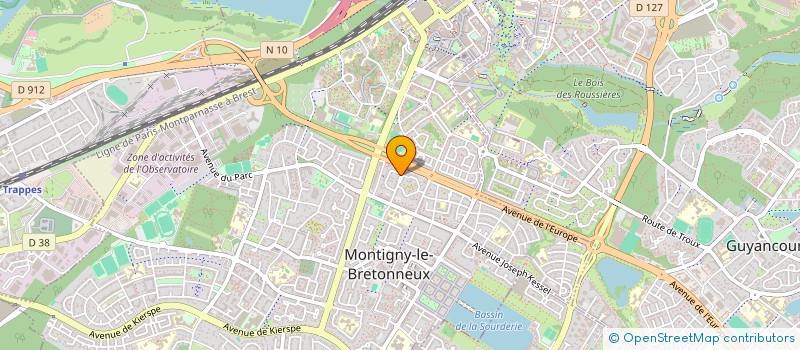 localisation de l'entreprise LITTLE PIXOU FAMILY INVEST  MONTIGNY-LE-BRETONNEUX