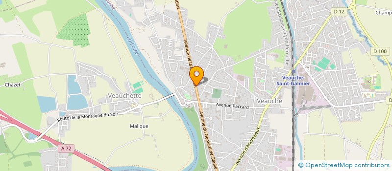 localisation de l'entreprise LITTLE POHEM  VEAUCHE