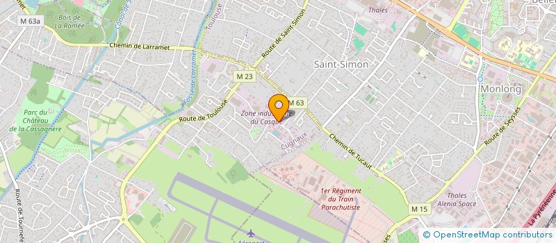 localisation de l'entreprise LITTLE SAIGON  CUGNAUX