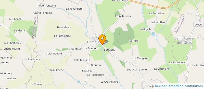 localisation de l'entreprise LITTLE STAR à BELFORET-EN-PERCHE