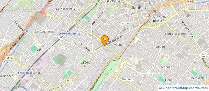 localisation de l'entreprise LITTLE STARS OF HOPE  ROUBAIX