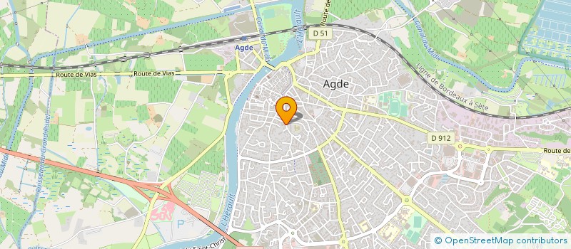 localisation de l'entreprise LITTLE.STORE à AGDE