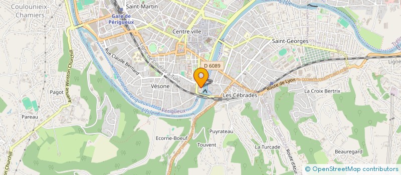 localisation de l'entreprise LITTLE US à PERIGUEUX